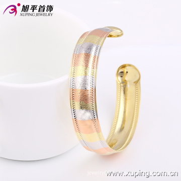 51399 Fashion Xuping Royal Multicolor Imitation Jewelry Bangle with Three -Stone Color in Brass and Alloy